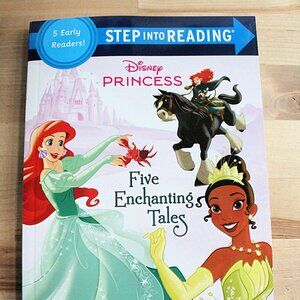 Disney Princess- Step into Reading- 5 Enchanting Tales in 1 Book!